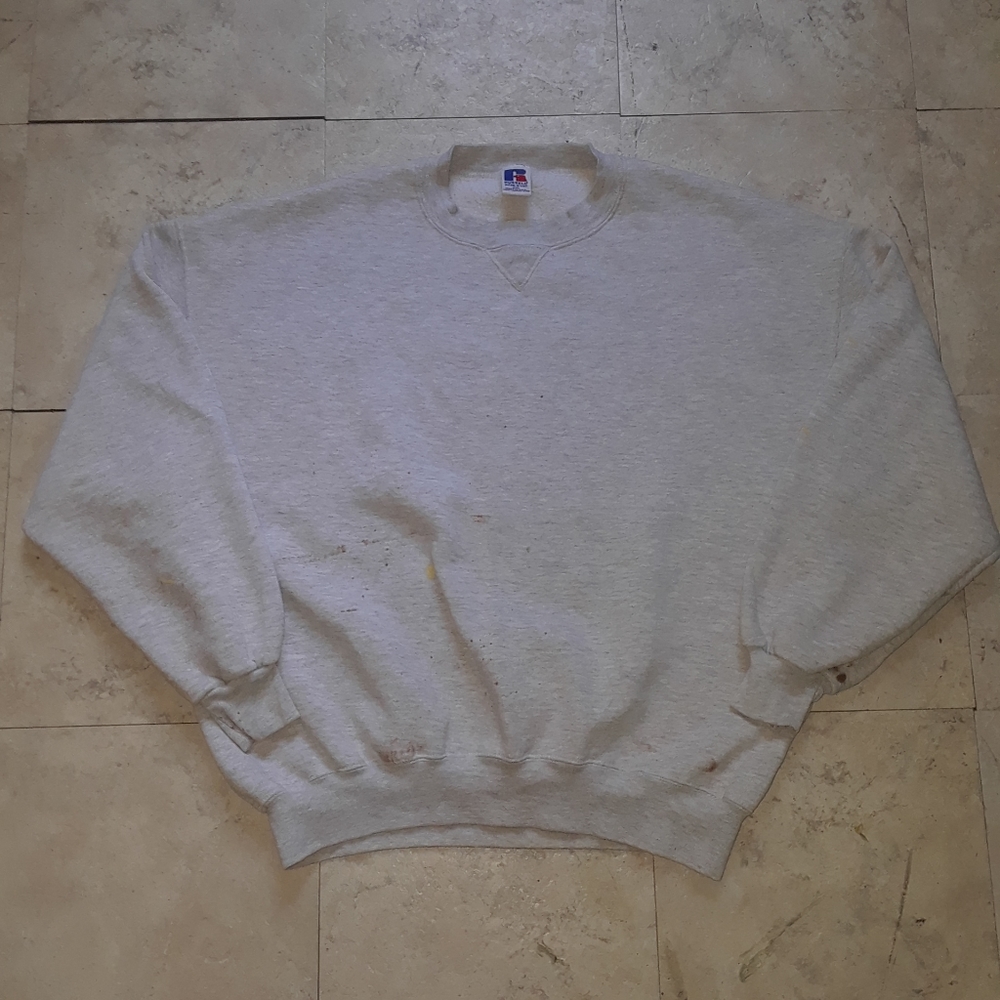 Vintage Russell Athletic Crewneck Paint Splatter